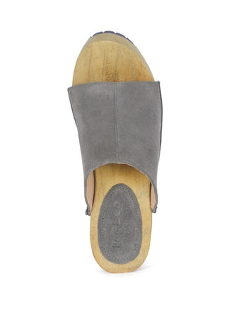 JARRAH SUEDE SLIDE CLOGS - 1985 the VAULT Boutique