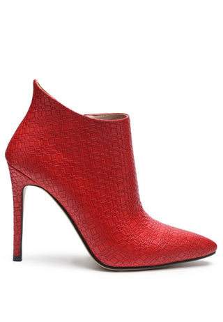 LOLITA WOVEN TEXTURE STILETTO BOOT - 1985 the VAULT Boutique