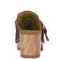 PRUNUS BUCKLED SUEDE ROUND TOE MULE CLOGS - 1985 the VAULT Boutique