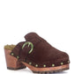 PRUNUS BUCKLED SUEDE ROUND TOE MULE CLOGS - 1985 the VAULT Boutique