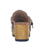 PRUNUS BUCKLED SUEDE ROUND TOE MULE CLOGS - 1985 the VAULT Boutique