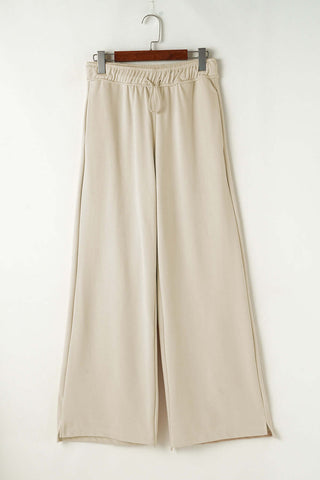 Drawstring Wide Leg Pants - 1985 the VAULT Boutique