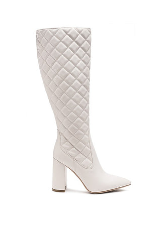 Sunday Brunch Quilt Boots - 1985 the VAULT Boutique