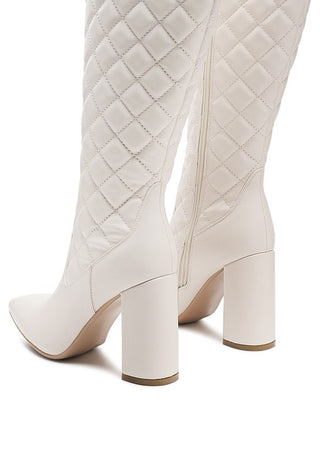 Sunday Brunch Quilt Boots - 1985 the VAULT Boutique