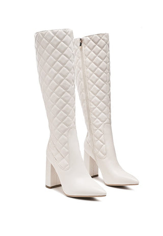 Sunday Brunch Quilt Boots - 1985 the VAULT Boutique