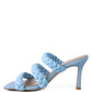 HIGH BAE POINTED HEEL BRAIDED SANDALS - 1985 the VAULT Boutique