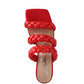 HIGH BAE POINTED HEEL BRAIDED SANDALS - 1985 the VAULT Boutique