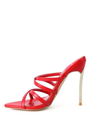 NIGHTCLUB HIGH HEELED NEON ANIMAL SANDALS - 1985 the VAULT Boutique