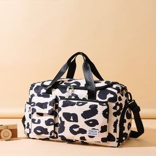 Oxford Cloth Animal Print Travel Bag - 1985 the VAULT Boutique