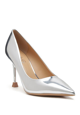 POUDRE METALLIC POINTED STILETTOS - 1985 the VAULT Boutique