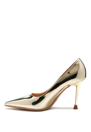 POUDRE METALLIC POINTED STILETTOS - 1985 the VAULT Boutique