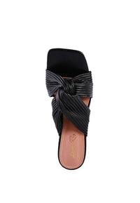 BATTLE EX KNOT STRAP SLIDE SANDALS - 1985 the VAULT Boutique