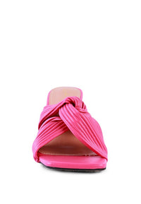 BATTLE EX KNOT STRAP SLIDE SANDALS - 1985 the VAULT Boutique