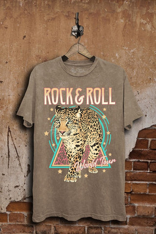 Rock & Roll World Tour Graphic Top - 1985 the VAULT Boutique