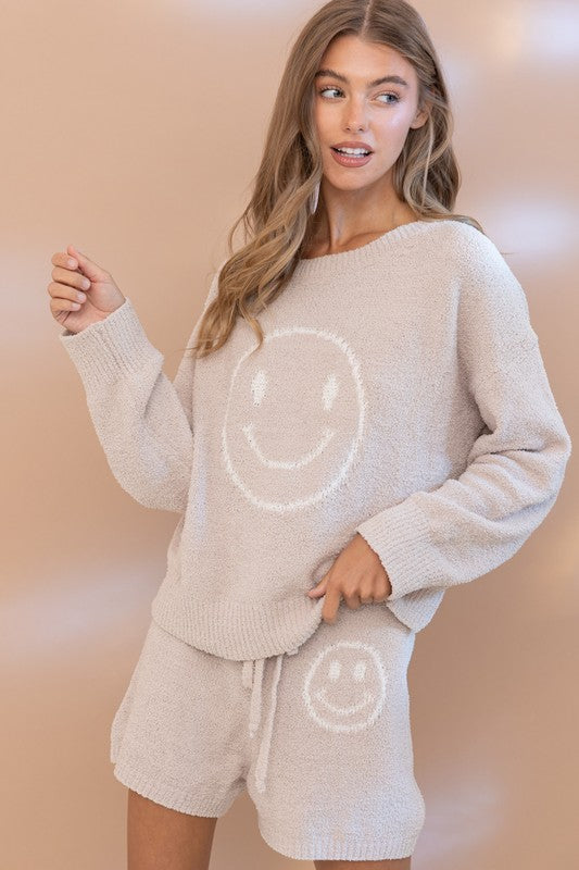 Cozy Soft Top with Shorts Set - 1985 the VAULT Boutique