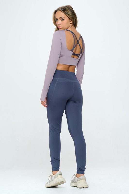 Two Tones Activewear Set - 1985 the VAULT Boutique