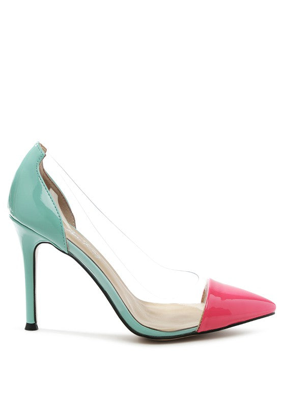 Candace clear Stiletto Pumps - 1985 the VAULT Boutique