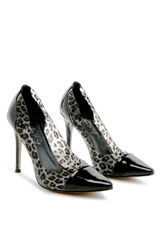 Candace clear Stiletto Pumps - 1985 the VAULT Boutique