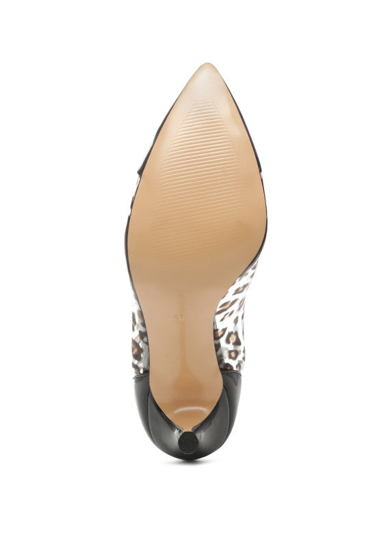 Candace clear Stiletto Pumps - 1985 the VAULT Boutique