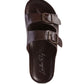 MINATA PLATFORM BUCKLED SLIDE SANDALS - 1985 the VAULT Boutique