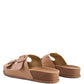 MINATA PLATFORM BUCKLED SLIDE SANDALS - 1985 the VAULT Boutique