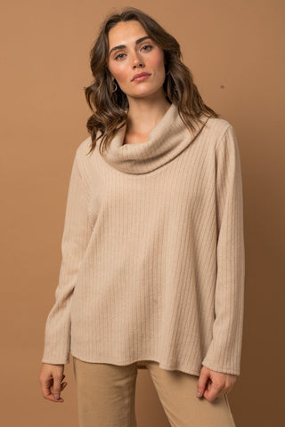 Long Sleeve Turtle Neck Top - 1985 the VAULT Boutique