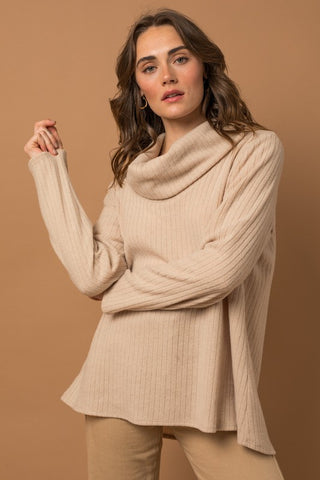 Long Sleeve Turtle Neck Top - 1985 the VAULT Boutique