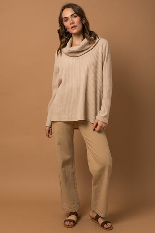 Long Sleeve Turtle Neck Top - 1985 the VAULT Boutique