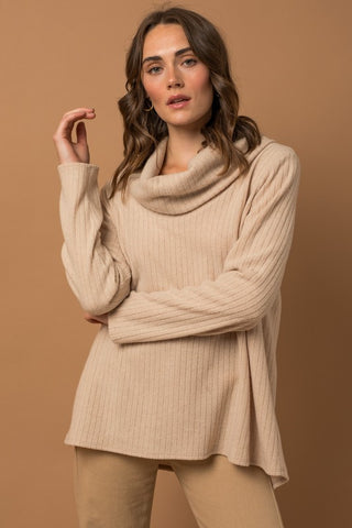 Long Sleeve Turtle Neck Top - 1985 the VAULT Boutique