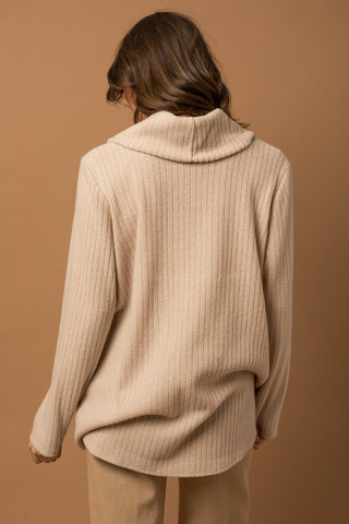 Long Sleeve Turtle Neck Top - 1985 the VAULT Boutique