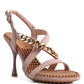 DOMEDA Metal Chain Mid Heel Sandal - 1985 the VAULT Boutique