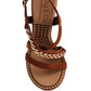 DOMEDA Metal Chain Mid Heel Sandal - 1985 the VAULT Boutique