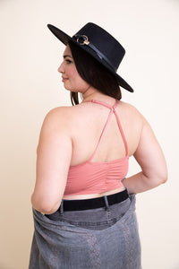 Plus Size Ruched Bralette - 1985 the VAULT Boutique