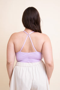 Plus Size Ruched Bralette - 1985 the VAULT Boutique