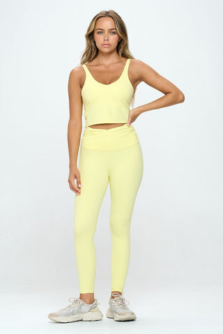 Activewear Set Top and Leggings - 1985 the VAULT Boutique