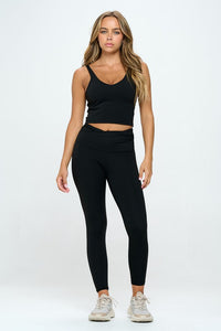 Activewear Set Top and Leggings - 1985 the VAULT Boutique