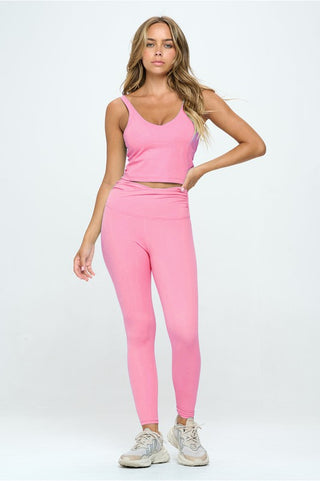 Activewear Set Top and Leggings - 1985 the VAULT Boutique