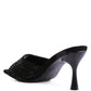 Imprint Diamante Stud Slip On Sandal Heels - 1985 the VAULT Boutique