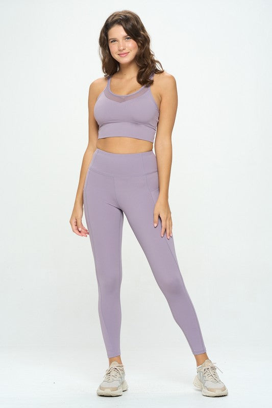 Activewear Set Top and Leggings - 1985 the VAULT Boutique