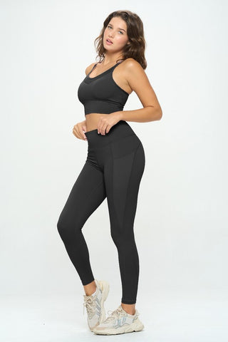 Activewear Set Top and Leggings - 1985 the VAULT Boutique