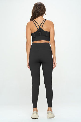 Activewear Set Top and Leggings - 1985 the VAULT Boutique