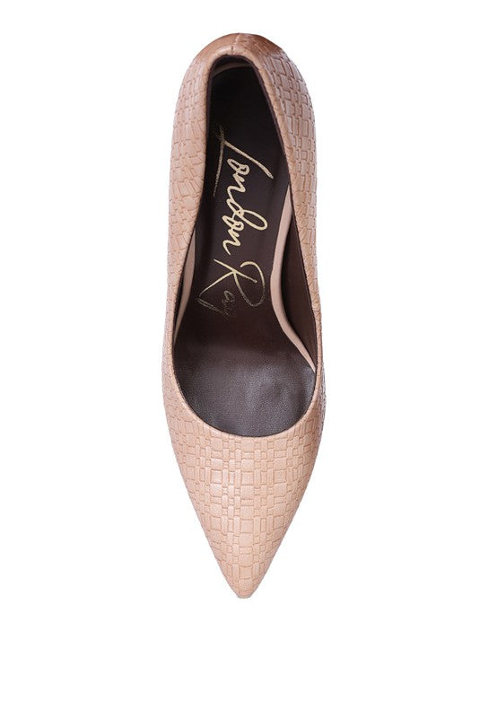 Brinkles High Heel Pointed Toe Pumps - 1985 the VAULT Boutique