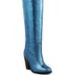 GREAT-STORM Suede Leather Calf Boots - 1985 the VAULT Boutique