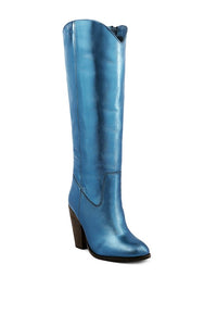 GREAT-STORM Suede Leather Calf Boots - 1985 the VAULT Boutique