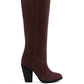 GREAT-STORM Suede Leather Calf Boots - 1985 the VAULT Boutique