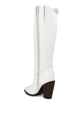 GREAT-STORM Suede Leather Calf Boots - 1985 the VAULT Boutique