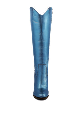 GREAT-STORM Suede Leather Calf Boots - 1985 the VAULT Boutique