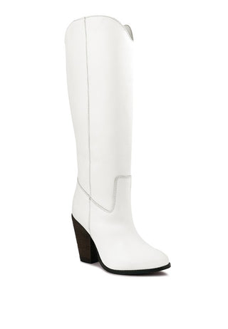 GREAT-STORM Suede Leather Calf Boots - 1985 the VAULT Boutique