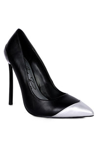 Cidra Silver Dip Stiletto Heels - 1985 the VAULT Boutique