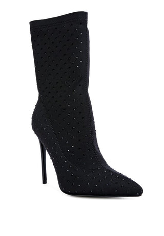 Cheugy High Top Knitted Ankle Boot - 1985 the VAULT Boutique